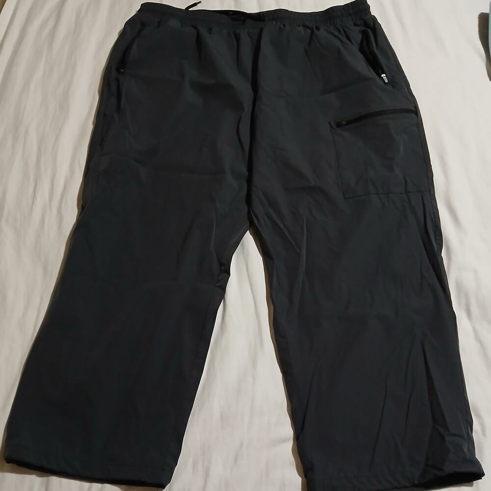 4 XL Unbranded Black Adventure Pants with Adjustable Ankle